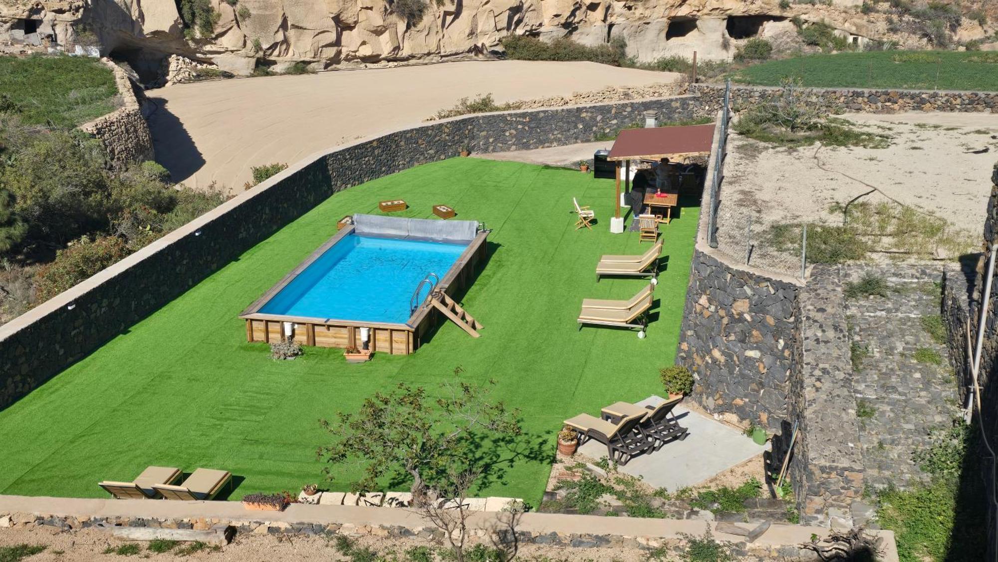 Casa Rural Anton Piche With Pool-Adults Only Granadilla De Abona Exterior foto